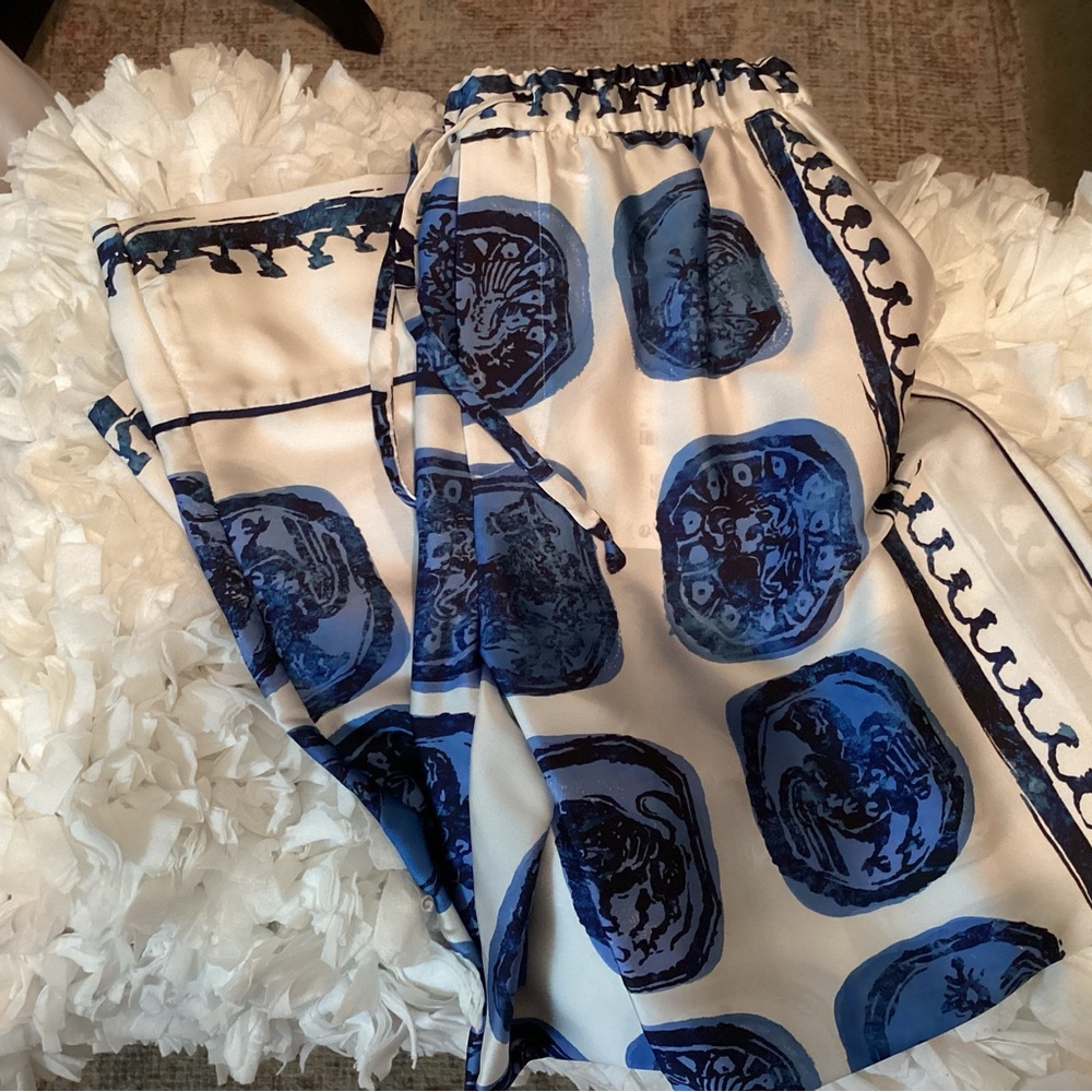 Zara Print Pants NWT - Picture 2 of 3